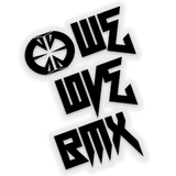 We Love BMX Aufkleber